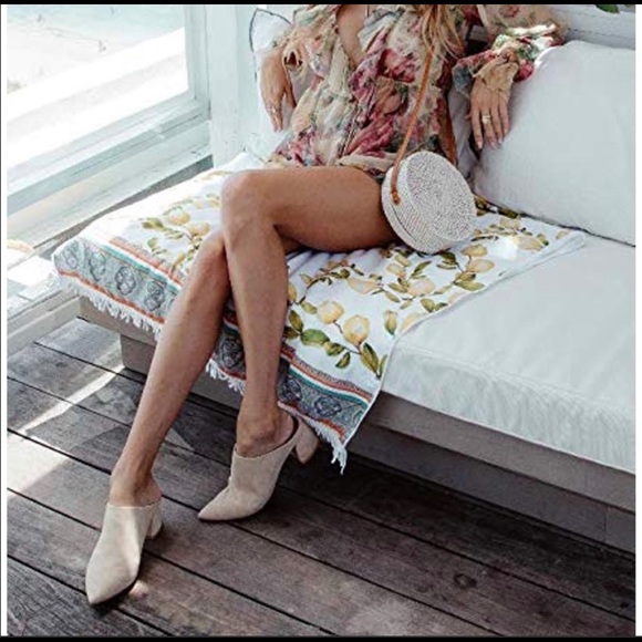 Seven7 Suede Monika Mules Slip On - Picture 2 of 7